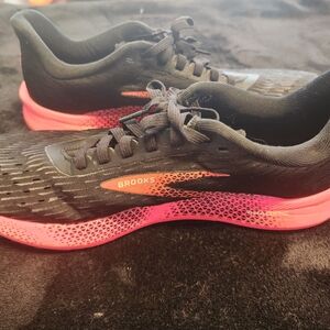 Brooks Black and Pink Running Shoes